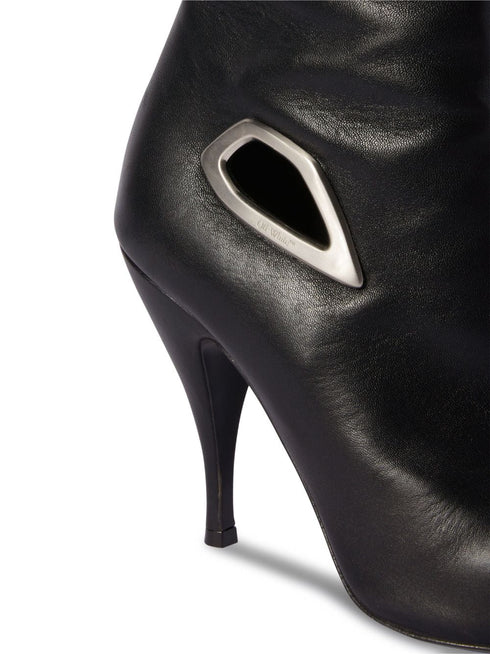 Crescent ankle boots